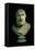 Portrait Bust of Hippocrates, Copy of Greek 4th Century BC Original-null-Framed Stretched Canvas