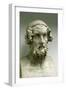 Portrait Bust of Homer-Greek-Framed Giclee Print