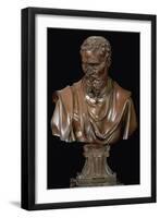 Portrait Bust of Michelangelo Buonarroti-Daniele Da Volterra-Framed Giclee Print