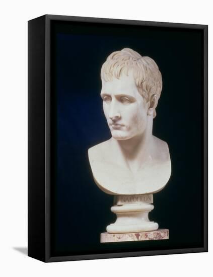 Portrait Bust of Napoleon Bonaparte-Antonio Canova-Framed Stretched Canvas