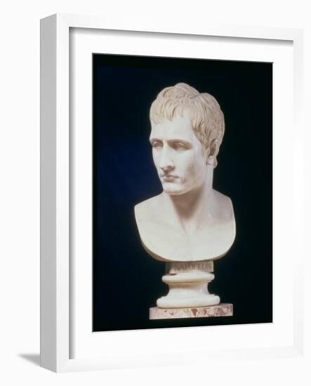 Portrait Bust of Napoleon Bonaparte-Antonio Canova-Framed Giclee Print