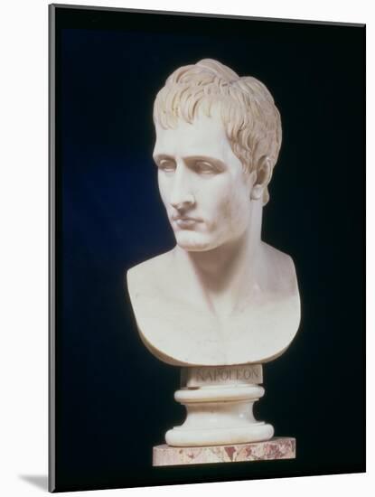 Portrait Bust of Napoleon Bonaparte-Antonio Canova-Mounted Giclee Print