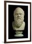 Portrait Bust of Socrates, Copy of Greek Early 4th Century BC Original-null-Framed Giclee Print