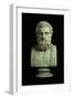 Portrait Bust of Sophocles, Copy of Greek 4th Century BC Original-null-Framed Giclee Print