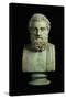 Portrait Bust of Sophocles, Copy of Greek 4th Century BC Original-null-Stretched Canvas