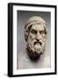 Portrait Bust of Sophocles-Greek-Framed Giclee Print