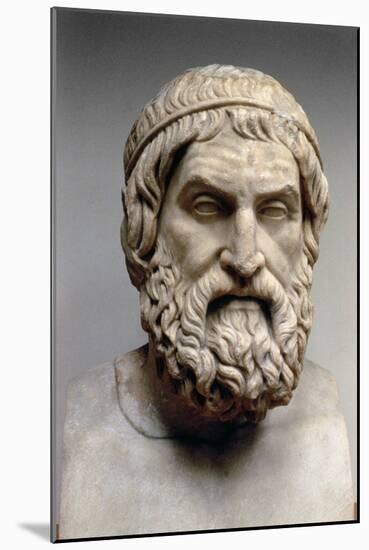 Portrait Bust of Sophocles-Greek-Mounted Giclee Print