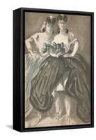 'Portrait by Constantin Guys', c1860, (1939)-Constantin Guys-Framed Stretched Canvas