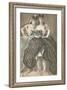 'Portrait by Constantin Guys', c1860, (1939)-Constantin Guys-Framed Giclee Print