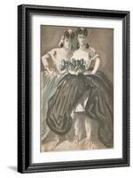 'Portrait by Constantin Guys', c1860, (1939)-Constantin Guys-Framed Giclee Print