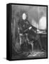 Portrait by Daniel Maclise of English Novelist Charles Dickens as a Young Author-null-Framed Stretched Canvas