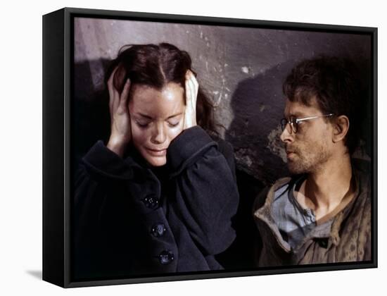 PORTRAIT by GROUPE with DAME, 1976 directed by ALEKSANDER PETROVI Romy Schneider and Brad Dourif (p-null-Framed Stretched Canvas