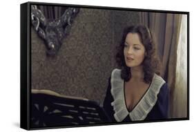 PORTRAIT by GROUPE with DAME, 1976 directed by ALEKSANDER PETROVI Romy Schneider (photo)-null-Framed Stretched Canvas