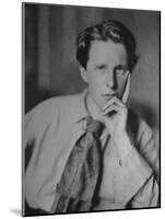 Portrait by Sherril Schell of British Poet Rupert Brooke-null-Mounted Photographic Print