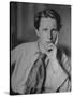 Portrait by Sherril Schell of British Poet Rupert Brooke-null-Stretched Canvas