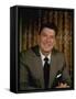 Portrait California Governor Ronald Reagan-Alfred Eisenstaedt-Framed Stretched Canvas