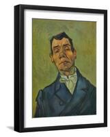 'Portrait D'Acteur', 1888-Vincent van Gogh-Framed Giclee Print