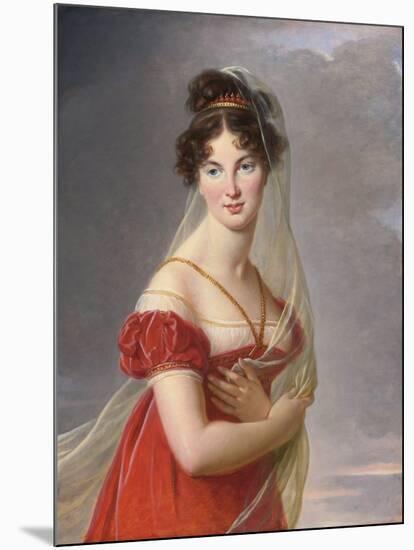 Portrait D'aglae Angelique Gabrielle De Gramont (1787-1842), Epouse Du General Alexander Lvovich D-Elisabeth Louise Vigee-LeBrun-Mounted Giclee Print