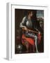 Portrait D'alessandro De Medicis (1511-1537) En Armure (Portrait of Alessandro De Medici in Armour)-Giorgio Vasari-Framed Giclee Print