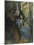 Portrait D'alexandre Pouchkine (1799-1837) Et Sa Muse  (Pushkin and the Muse) Peinture De Konstant-Konstantin Alekseevich Korovin-Mounted Giclee Print