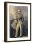 Portrait d'Armand-Joseph, amiral Bruat (1796-1855)- représenté commandant en chef de l'escadre de-Pierre François Eugène Giraud-Framed Giclee Print