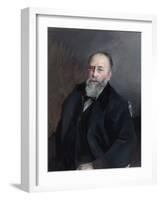 Portrait D'edmond De Rothschild (1845-1934) Banquier, Philanthrope Et Collectionneur Francais  (Ed-Giovanni Boldini-Framed Giclee Print