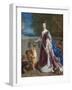 Portrait D'elisabeth-Charlotte (Elisabeth Charlotte) De Baviere Ou Du Palatinat (1652-1722)  (Eliz-Francois de Troy-Framed Giclee Print