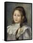 Portrait d'enfant-Pierre-Auguste Renoir-Framed Stretched Canvas