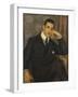 Portrait d'Henry Bernstein-Pierre-Auguste Renoir-Framed Giclee Print