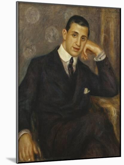 Portrait d'Henry Bernstein-Pierre-Auguste Renoir-Mounted Giclee Print