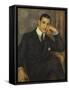 Portrait d'Henry Bernstein-Pierre-Auguste Renoir-Framed Stretched Canvas