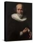 Portrait d'homme-Abraham de Vries-Stretched Canvas