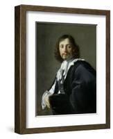 Portrait d'homme-Eustache Le Sueur-Framed Giclee Print