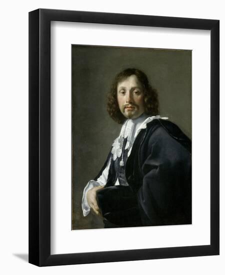 Portrait d'homme-Eustache Le Sueur-Framed Giclee Print