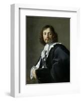 Portrait d'homme-Eustache Le Sueur-Framed Giclee Print