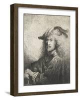 Portrait d'officier-Ferdinand Bol-Framed Giclee Print
