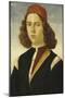 Portrait d'un jeune homme-Domenico Ghirlandaio-Mounted Giclee Print