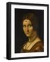 Portrait d'une dame de la cour de Milan, dit à tort "la belle ferronnière"-Léonard de Vinci-Framed Giclee Print