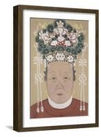 Portrait d'une dame-null-Framed Giclee Print