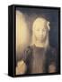 Portrait d'une Fillette Blonde: Jeanne Roberte, 1905-Odilon Redon-Framed Stretched Canvas