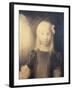 Portrait d'une Fillette Blonde: Jeanne Roberte, 1905-Odilon Redon-Framed Giclee Print