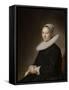 Portrait d'une jeune femme assise-Jan Cornelisz Verspronck-Framed Stretched Canvas