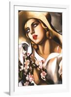 Portrait d'Une Jeune Fille-Tamara de Lempicka-Framed Art Print