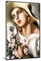 Portrait d'Une Jeune Fille-Tamara de Lempicka-Mounted Premium Giclee Print