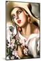 Portrait d'Une Jeune Fille-Tamara de Lempicka-Mounted Premium Giclee Print