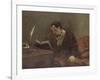 Portrait de Baudelaire-Gustave Courbet-Framed Giclee Print