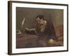 Portrait de Baudelaire-Gustave Courbet-Framed Giclee Print