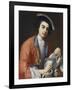 Portrait De Carlo Broschi Dit Farinelli, Chanteur Contralto Et Soprano, Castrat Italien - Portrait-Jacopo Amigoni-Framed Giclee Print