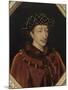 Portrait de Charles VII, roi de France (1403-1461), dit le Victorieux-Henri Lehmann-Mounted Giclee Print