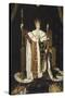 Portrait de Charles X en costume de sacre-Jean-Auguste-Dominique Ingres-Stretched Canvas